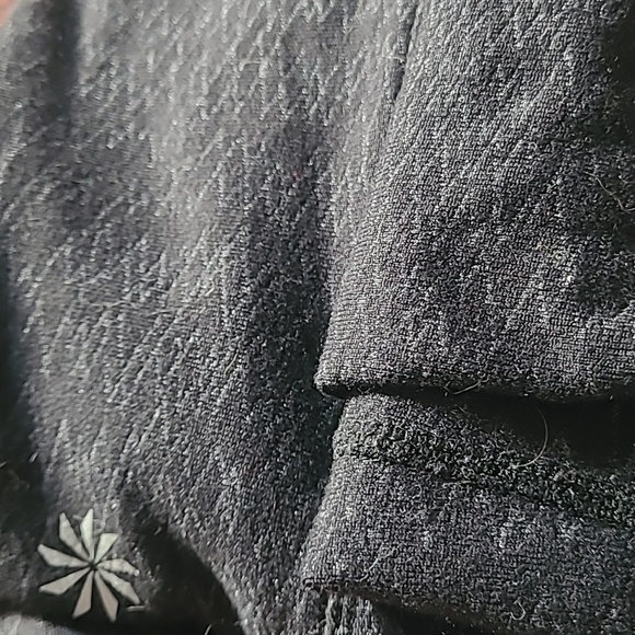 Athleta Chaturanga Capri Crop Leggings Charcoal Black Small - Picture 5 of 5